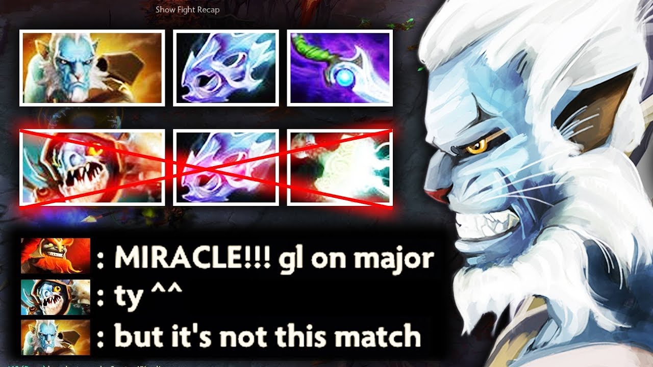 PL Hard CARRY 100% Counter MIRACLE SLARK Dota 2 TOP MMR gameplay