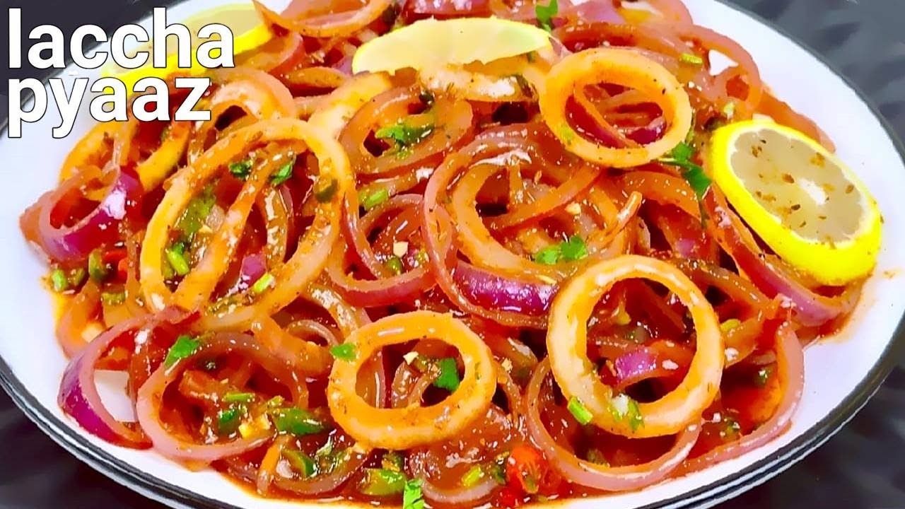 Restaurant Style Laccha Pyaz | Chatpata Onion Salad | Masala Pyaz Recipe | Cook with Farooq