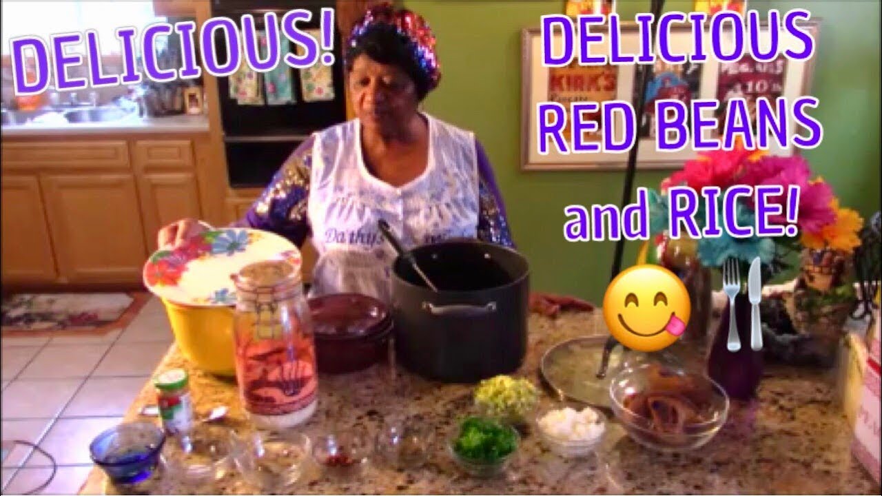 MISSISSIPPI STYLE RED BEANS AND RICE! You'll LOVE it!