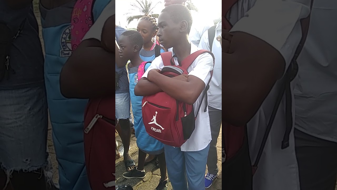 Tabako contre géo au rond point de nzeng