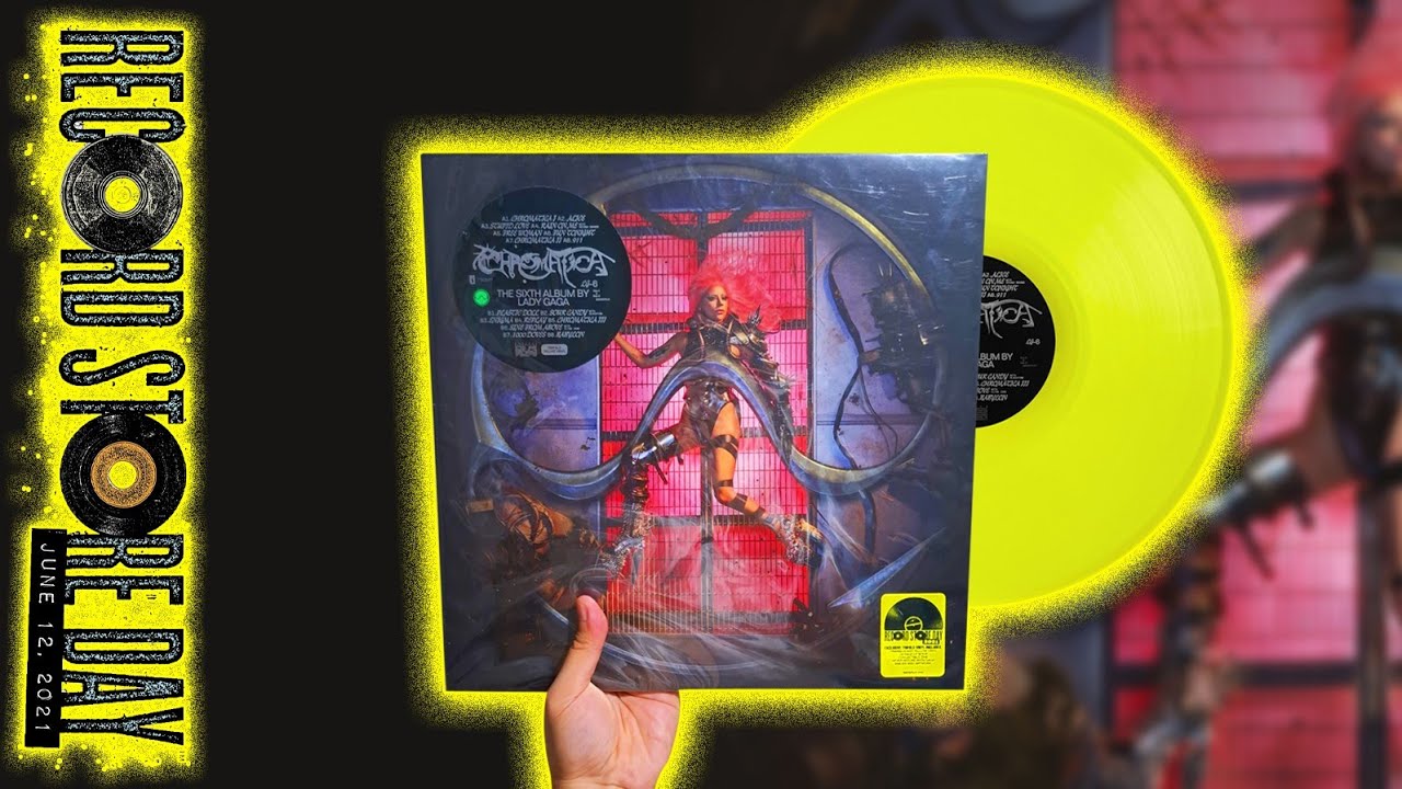 UNBOXING Lady Gaga - Chromatica | RSD 2021 Translucent Yellow Vinyl Album