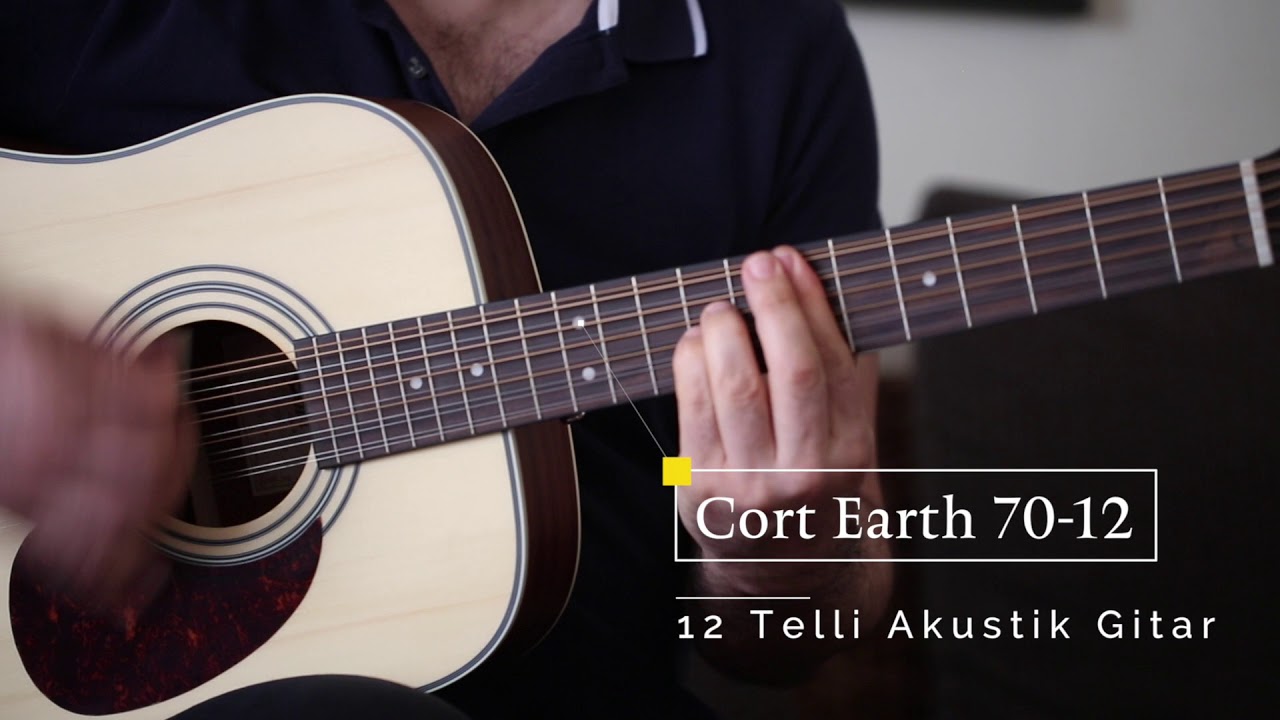 Cort Earth 70 12 EARTH70 12OP Acoustic Guitar