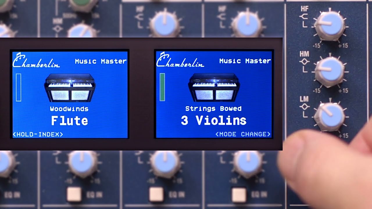 Mellotron M4000D Supplement - Internal Settings And External EQ