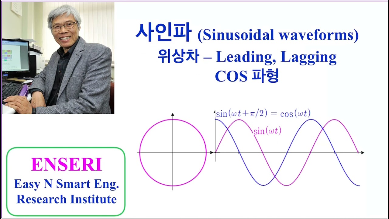 sin leading, lagging 회로5.3 위상차 사인파형
