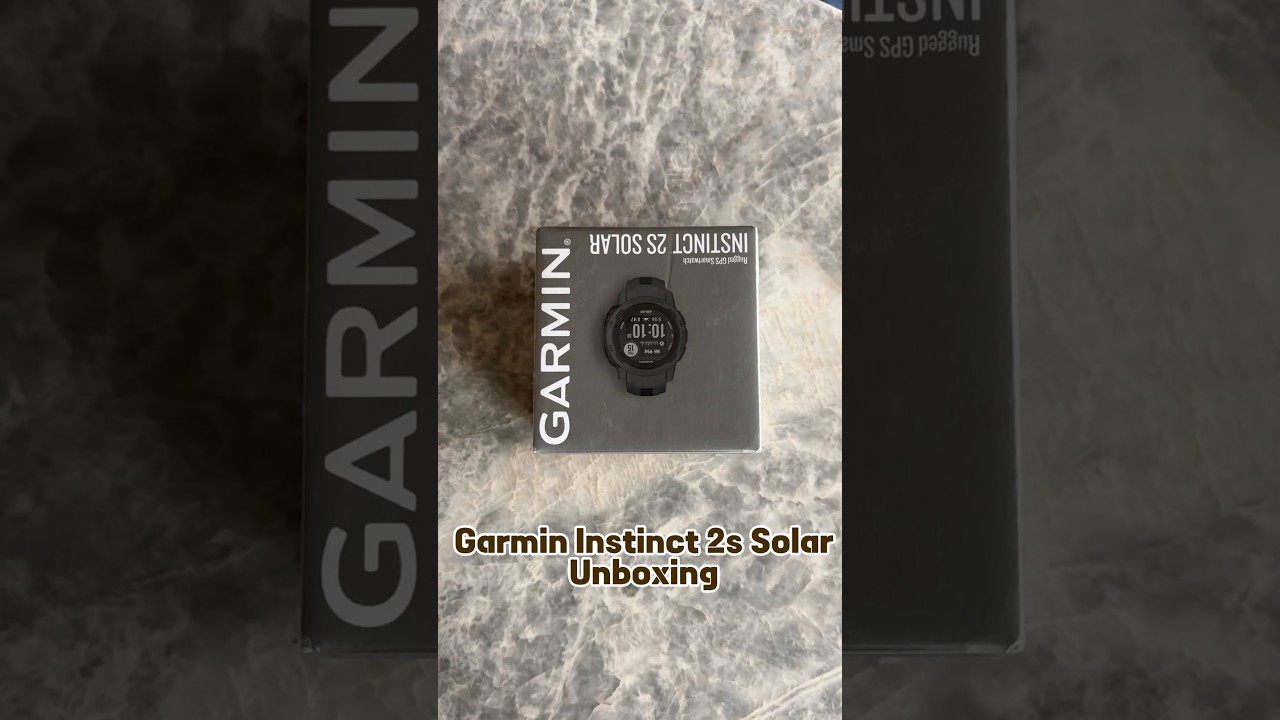 Garmin Instinct 2s Solar | unboxing | #garmin #instinct
