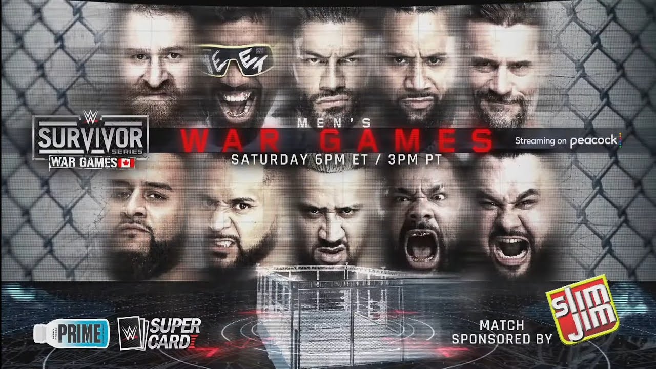 Men's WarGames Match | Survivor Series | WWE 2K24 | PS5