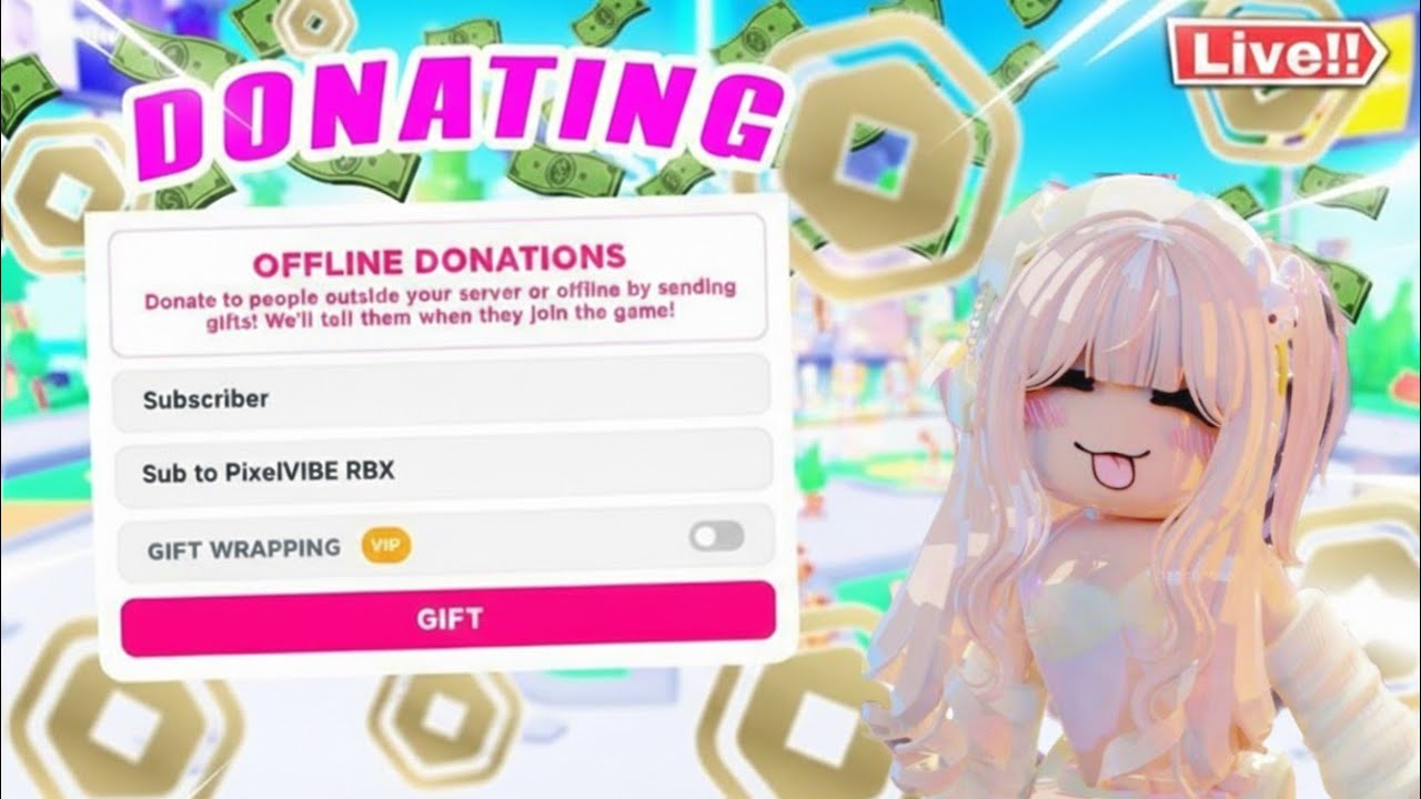 Live 🔴 Pls Donate 🔴 Raising And donating robux 5-10 💸 | Justagirlwithcrown is my roblox username