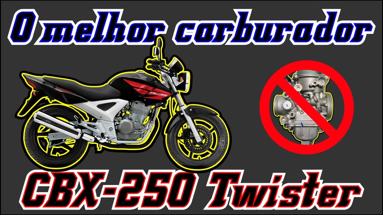 O melhor carburador para CBX 250 Twister - MCM 02