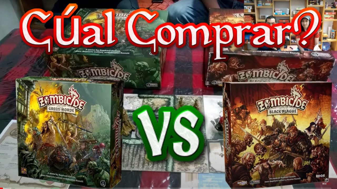 Zombicide Green Horde VS Black Plague | ¿Cuál me compro?