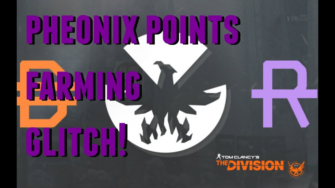 TomClancy's: The Divison | PHOENIX CREDITS FARM GLITCH!