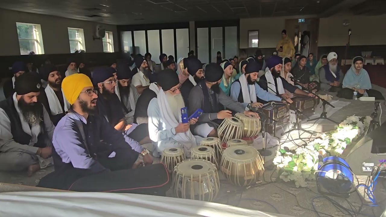 25/7/2025 Friday Evening Gurdwara Sri Guru Singh Sabha Birmingham Ahand Kirtan Samagam