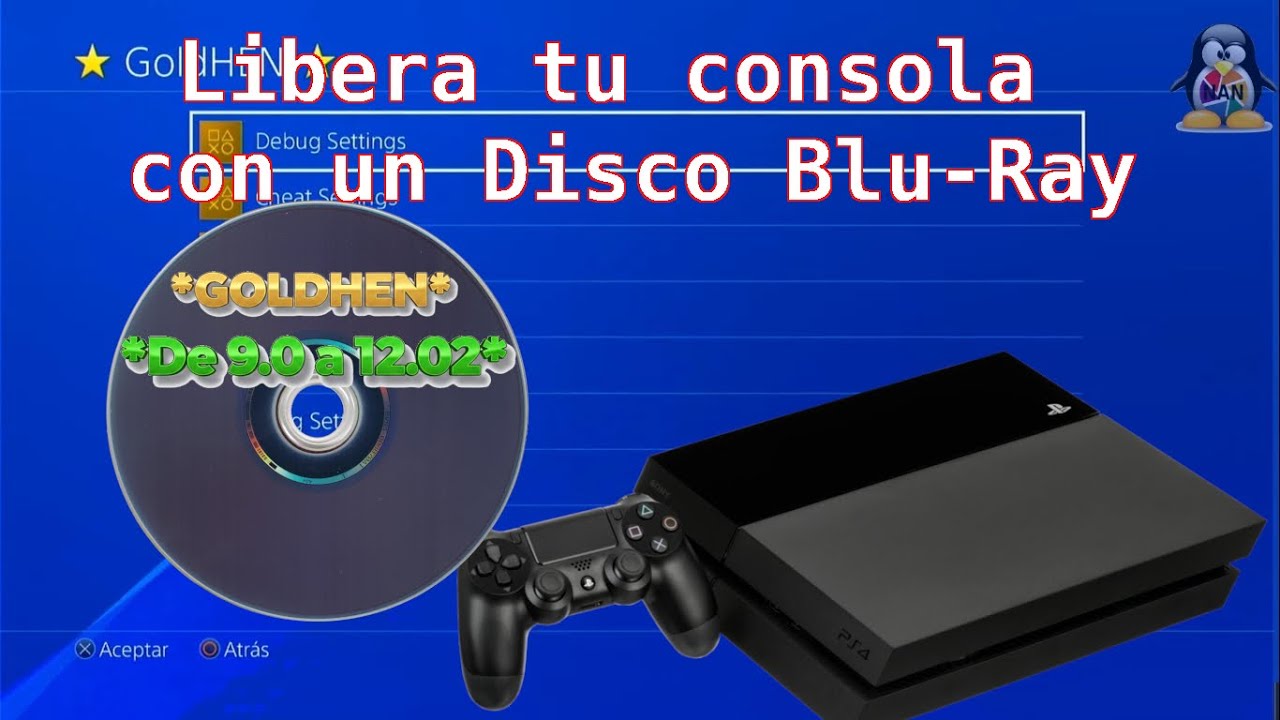 Libera tu Playstation 4 con un disco