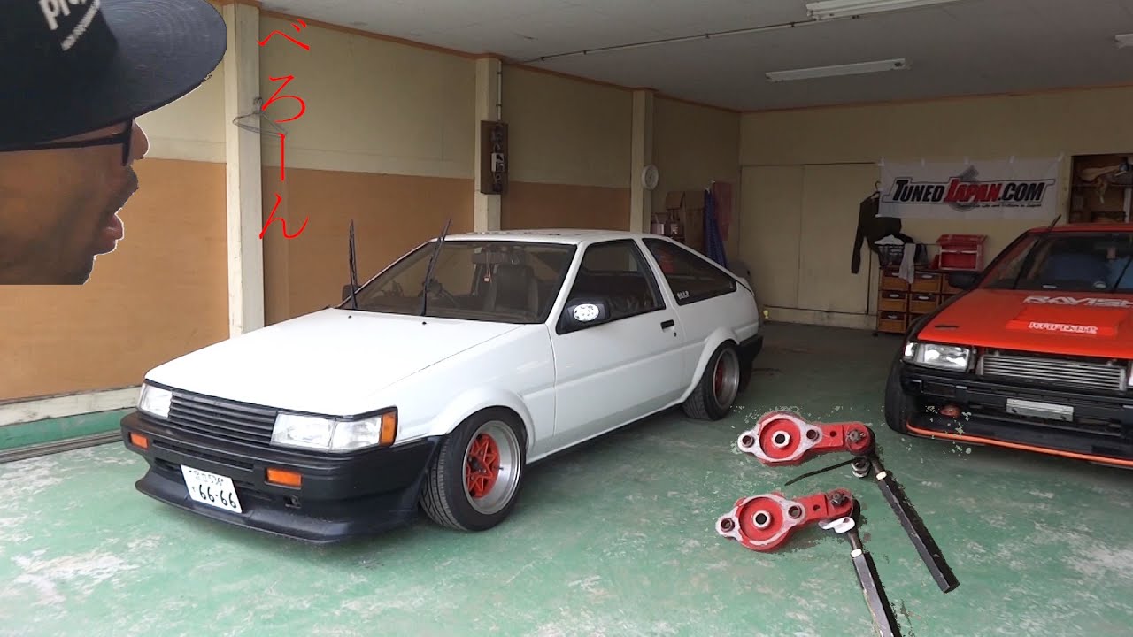 世界一伝わらないAE86切れ角アップナックル取付動画ゼグラスタイプ４編