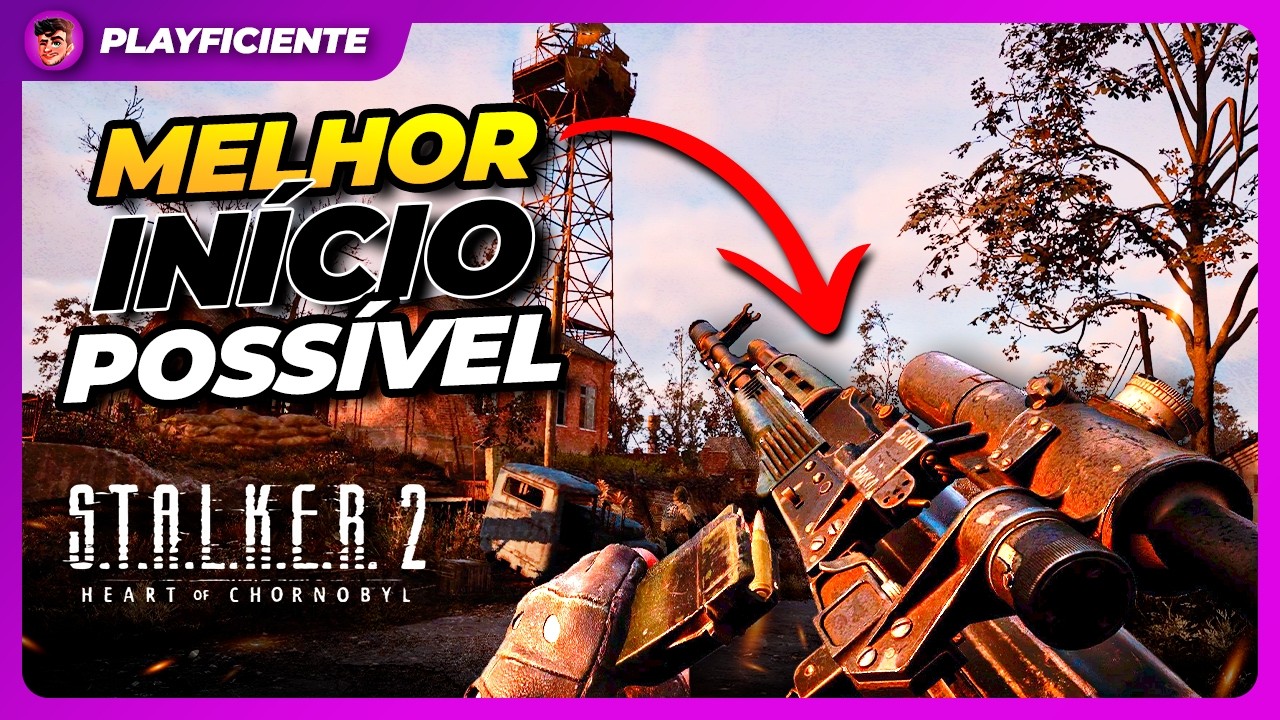 MELHOR MANEIRA POSSÍVEL de COMEÇAR STALKER 2 - Armas, coletes, balas, dicas