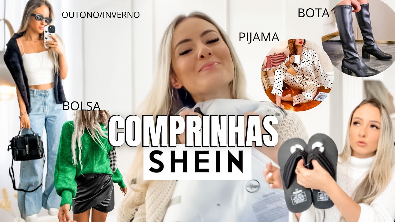 COMPRAS DA SHEIN: OUTONO/INVERNO 2022 | Bolsa, bota, tricô 🤍✨ | Luana Perovanoo
