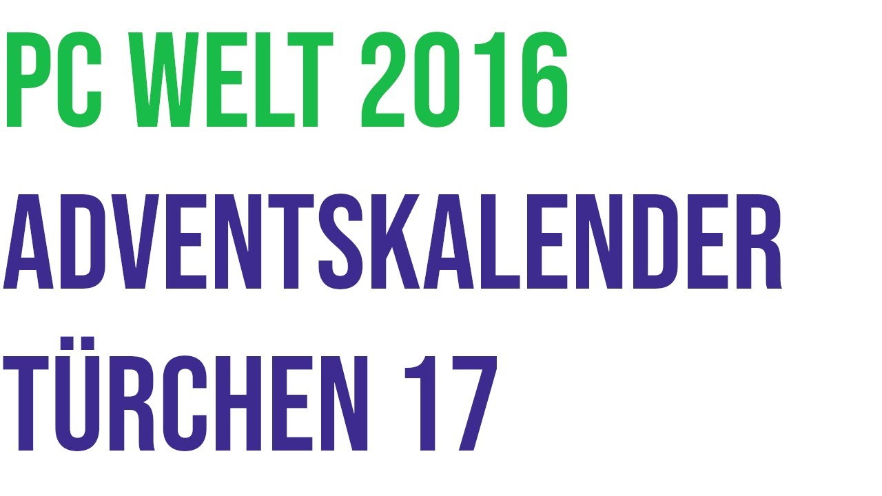 PC Welt Adventskalender T&uuml;r 17 Windows schneller Starten