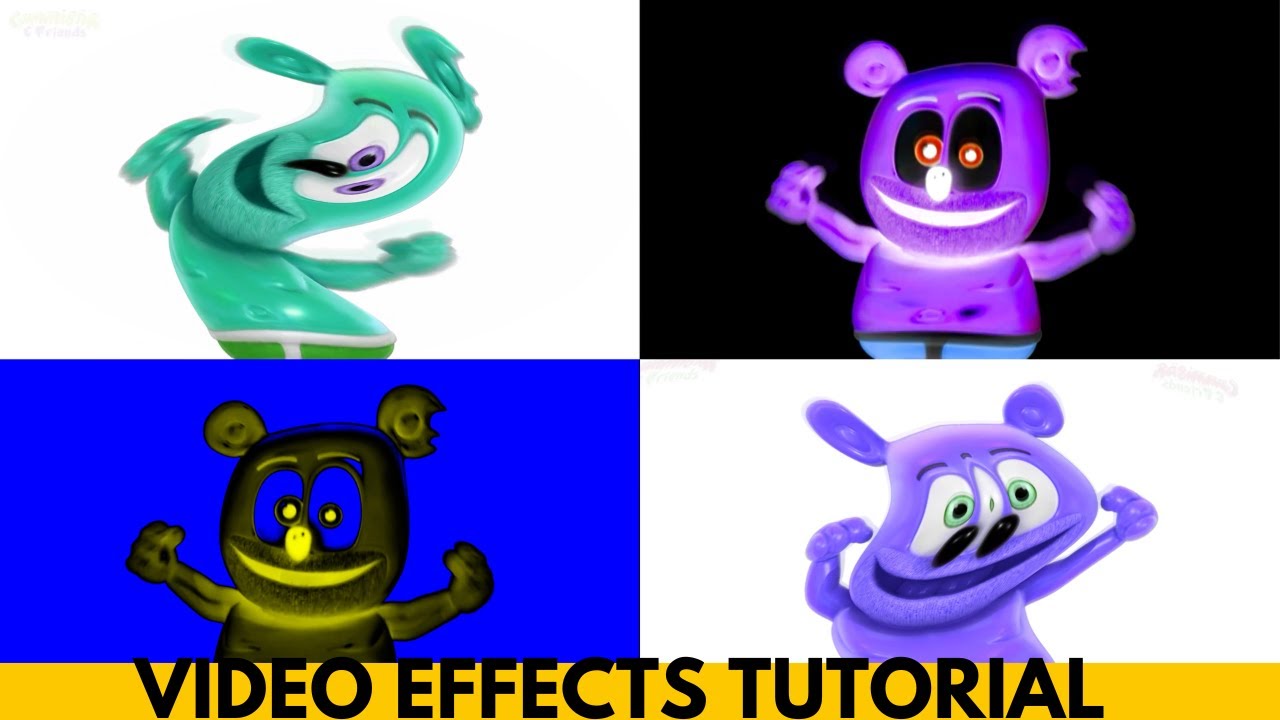 (VIDEO TUTORIAL) 1 MILLION ENGLISH SPANISH GERMAN HEBREW Gummy Bear SHOW Gummibär Song 2 | COOL VFX