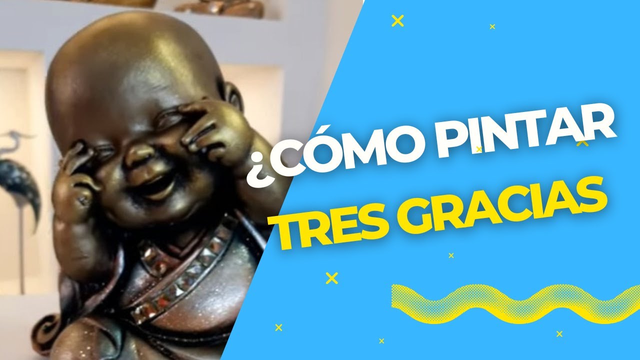 ¿Cómo pintar #tresgracias en ceramica? con pinturas Kristal