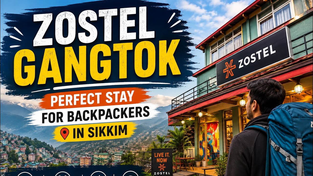 Zostel Gangtok: Идеальное место для отдыха бэкпекеров в Сиккиме | Северо-Восточная Индия @travelw...