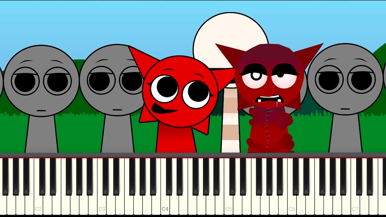 Incredibox Sprunki Retake Bonus Normal VS Horror Into Piano