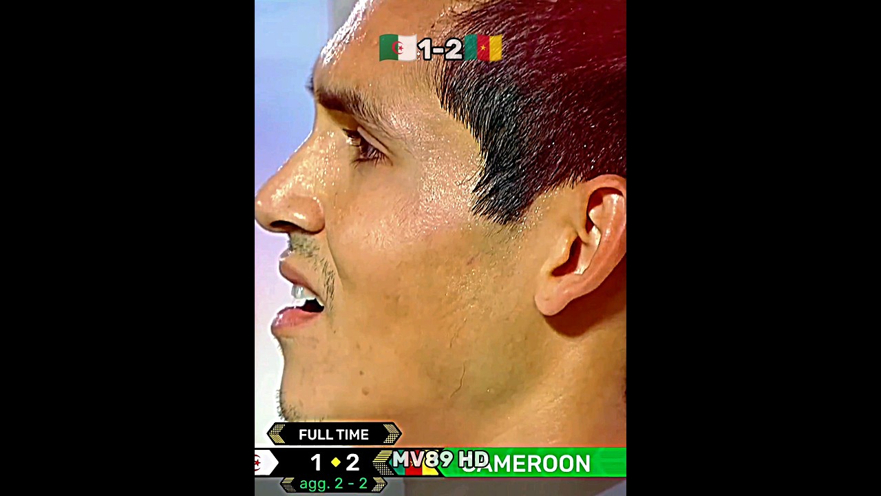 Algeria 🆚 Cameroun 💔😥 (1-2) #football #algerie #cameroun