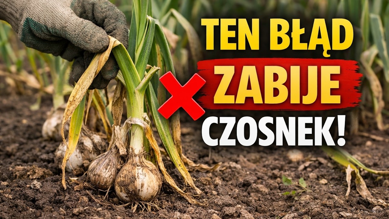 Sekret potężnego czosnku zaraz po stopnieniu śniegu &ndash; ten prosty trik zmienia wszystko! 🧄