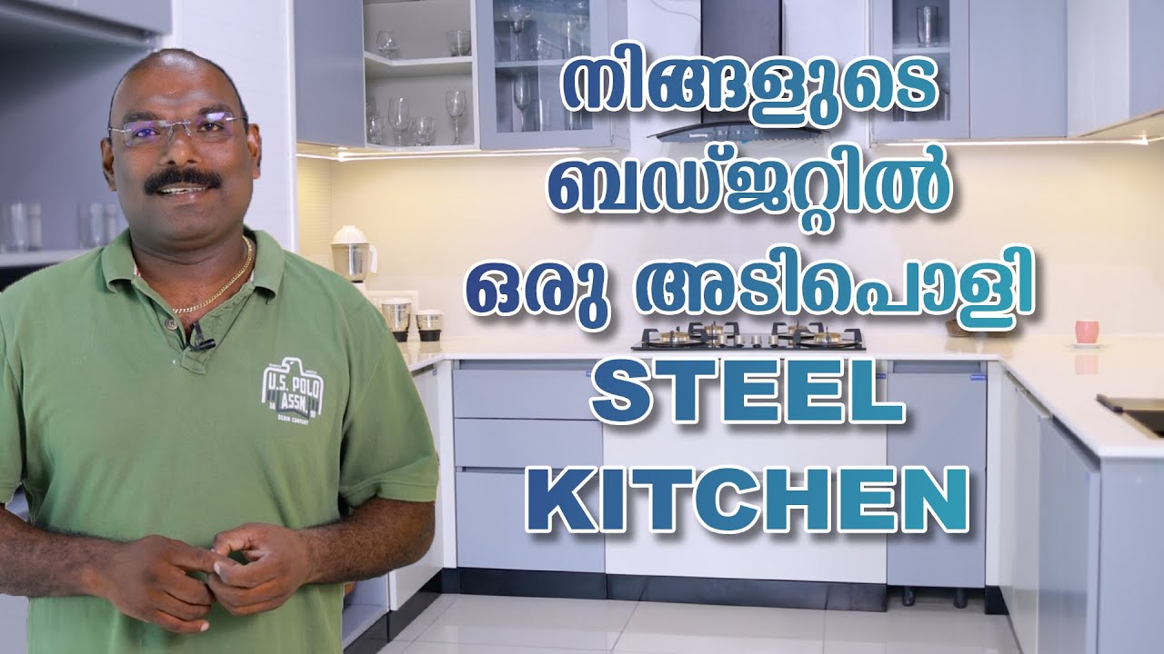 Part 1- Steel Kitchen Bethliving | Stainless Steel Kitchen | Modern Kitchen Malayalam | Kitchen 2022