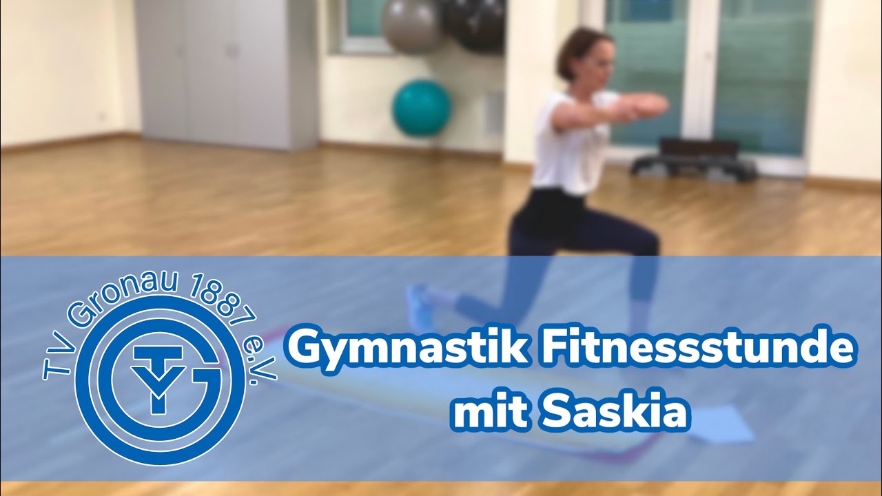 TV Gronau Workout: Gymnastik Fitnessstunde mit Saskia