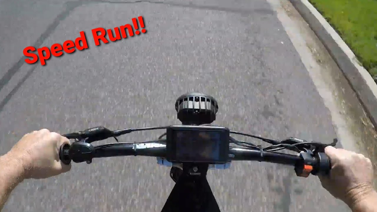 72v Enduro Ebike Speed Run! Electric Bicycle