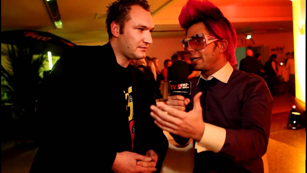 Schlager Total 2010: Hermann Niesig und Lorenz B&uuml;ffel (Backstage) TV.NEWS-on-Tour.de