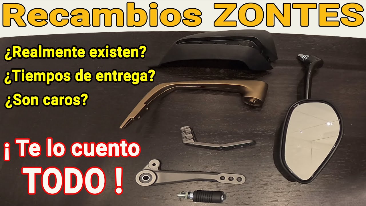 Desmontando mitos: TODA la VERDAD sobre los recambios de ZONTES
