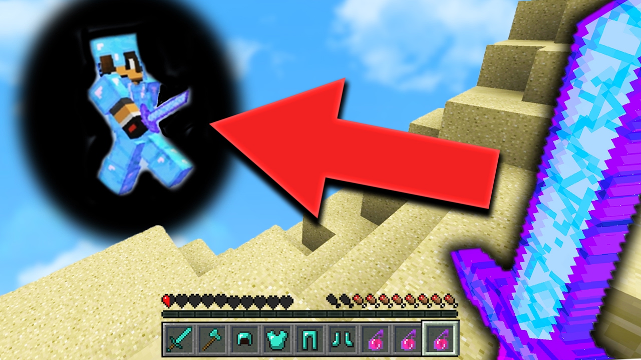 I HIT SOMEONE INTO THE VOID!! (Minecraft Ice Factions #46)