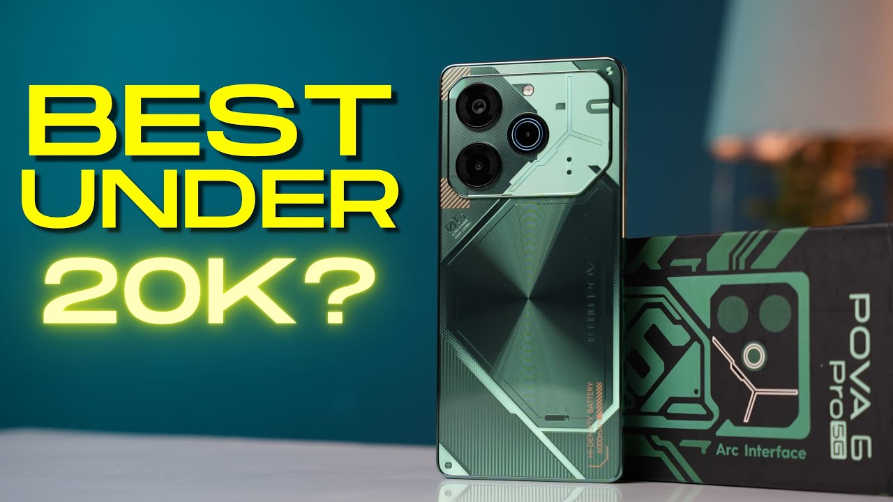 Tecno Pova 6 Pro 5G - Best gaming smartphone under ₹20,000 ?