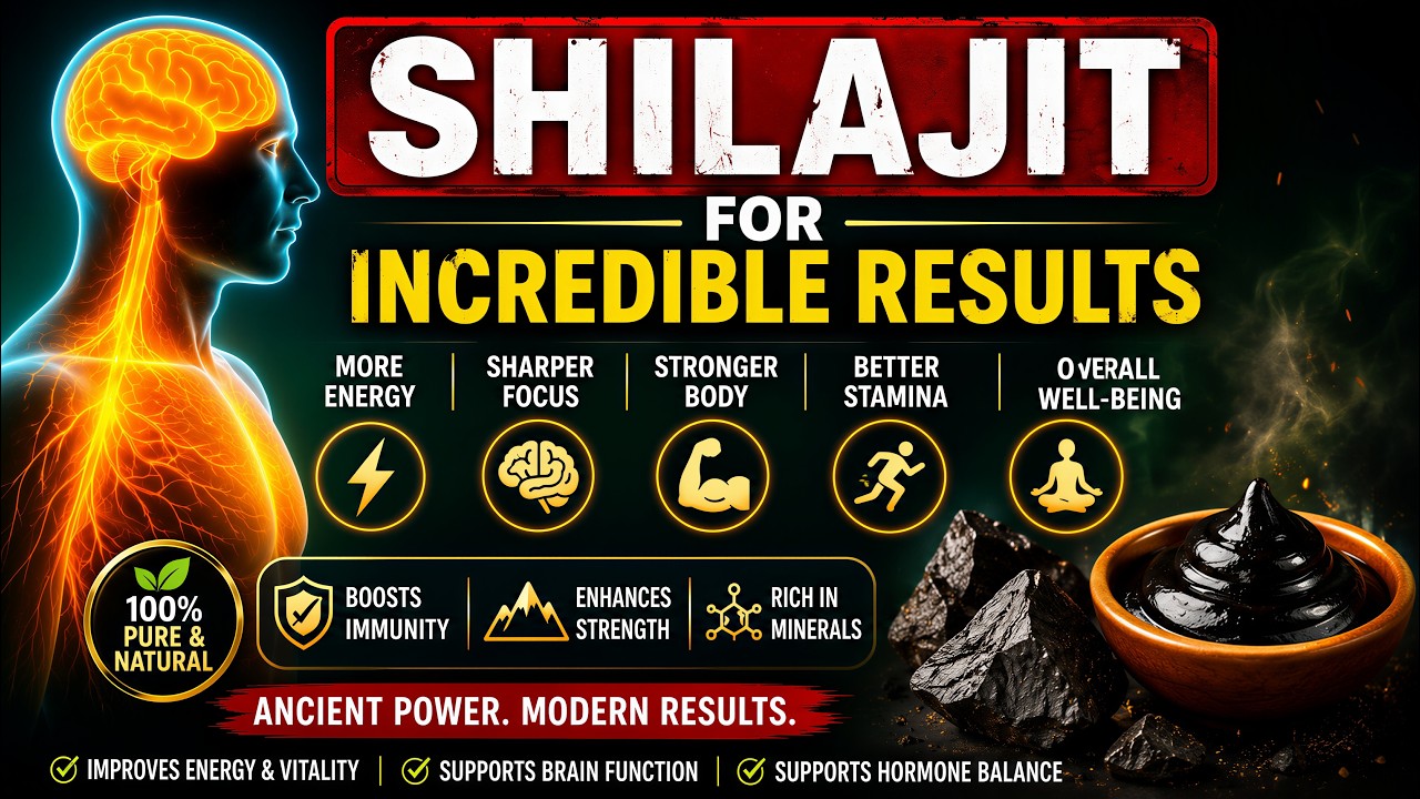 Shilajit Benefits: Ancient Himalayan Super Remedy for Energy, Hormones & Longevity