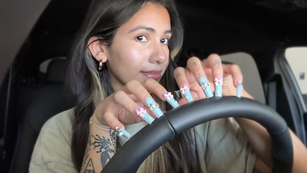 ASMR In My Car (inside & outside)