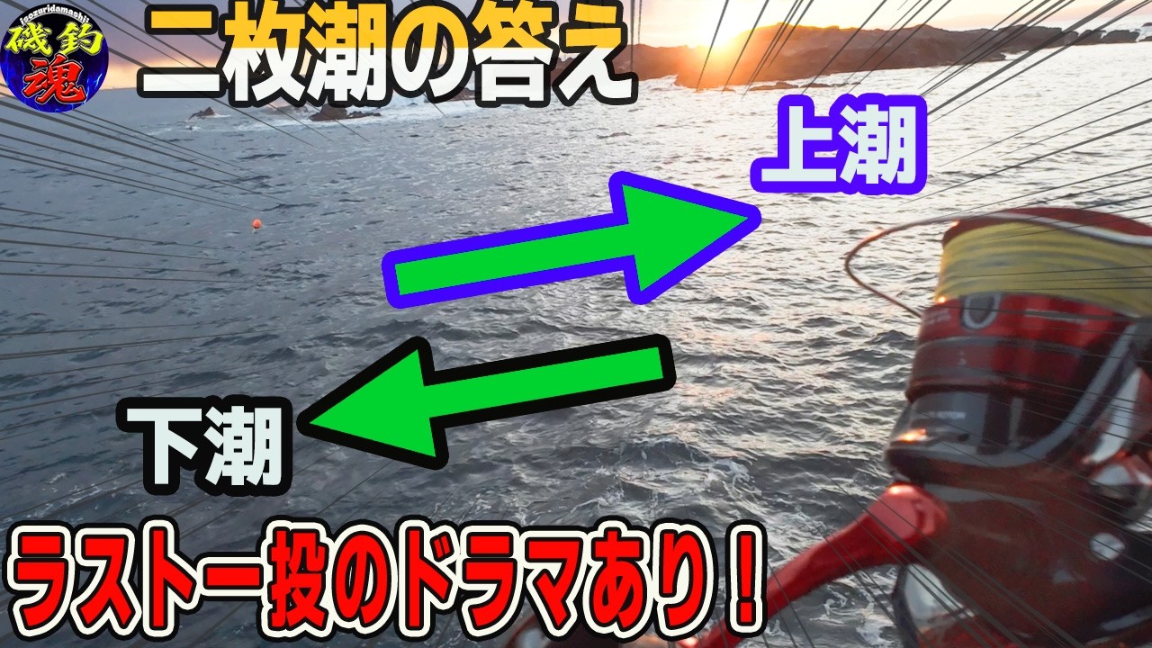 【2026年1月・城ヶ島】完璧な二枚潮に翻弄   最後の一投で起きた奇跡！｜36cm口太＆40cm黒鯛