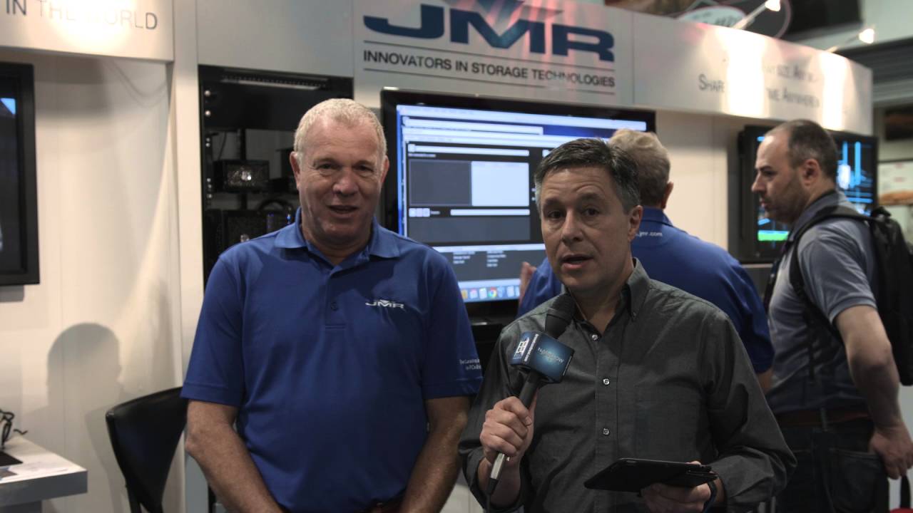 #NAB Josef Rabinovitz JMR - awarded data mover, can move 1 terabyte in 10 minutes.