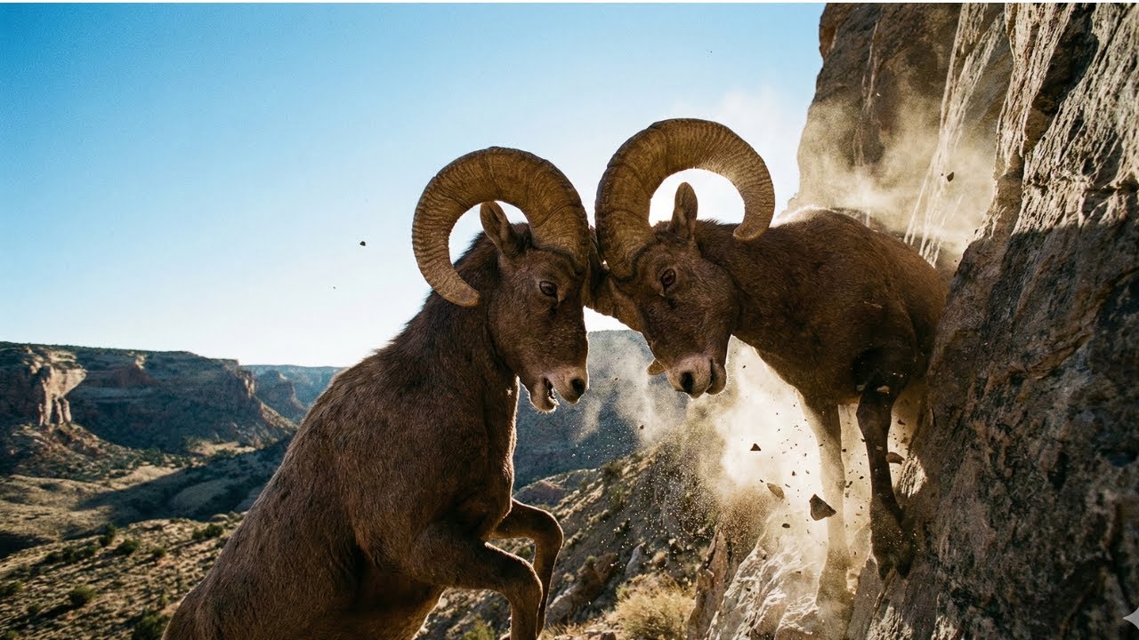 BIGHORN RAM: The Battle for Love (Epic Mating Rituals)
