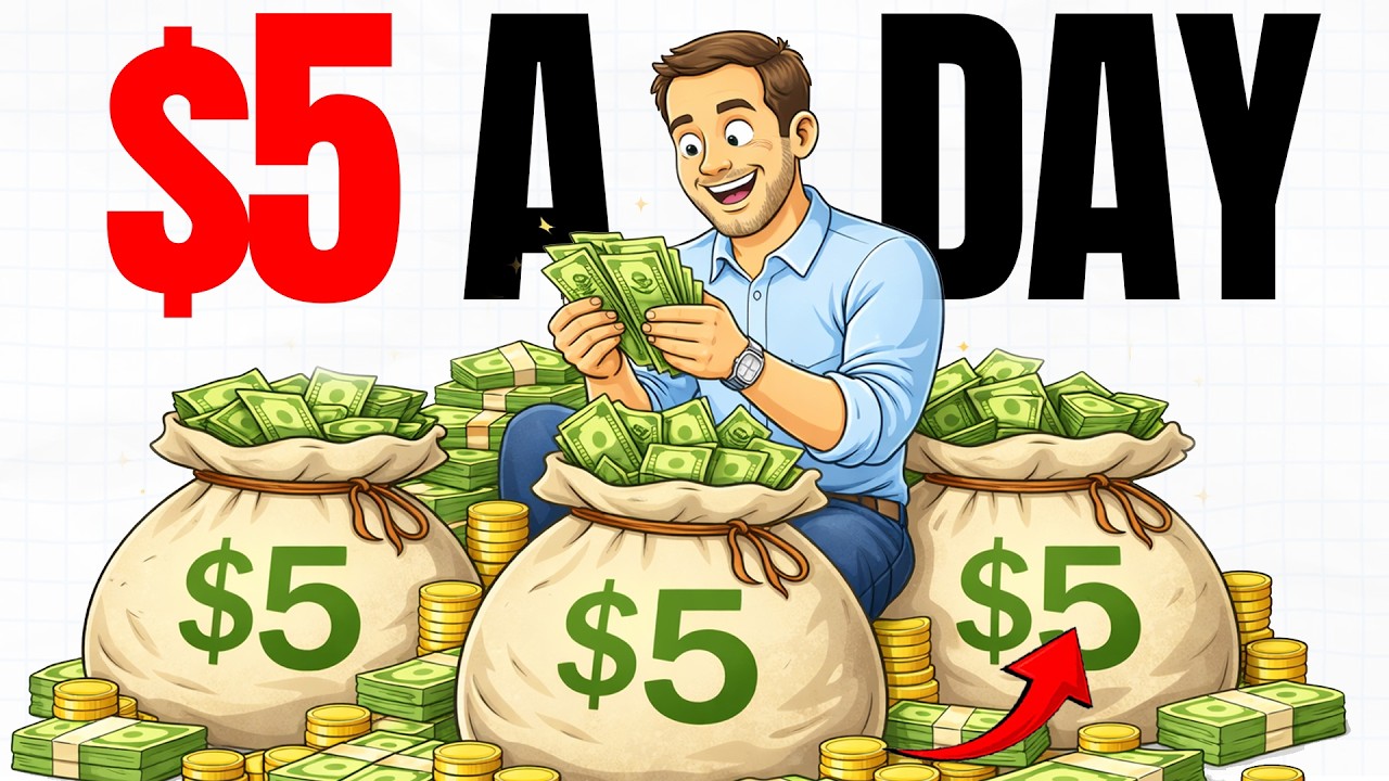 How to become a millionaire with $5 a day