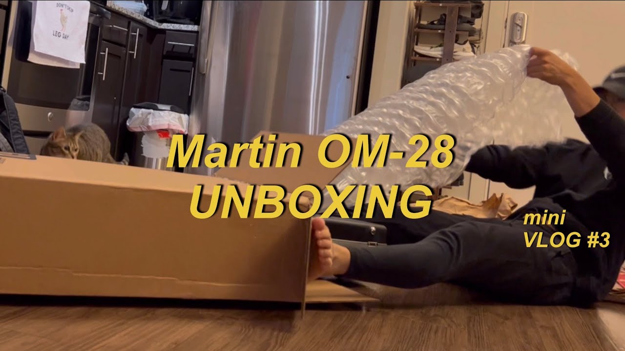 [ENG CC] Martin OM-28 Unboxing/Review/Demo