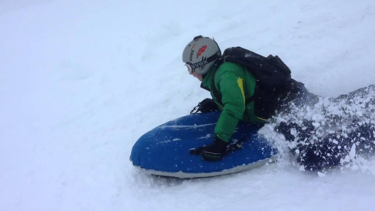 Airboarden in Adelboden