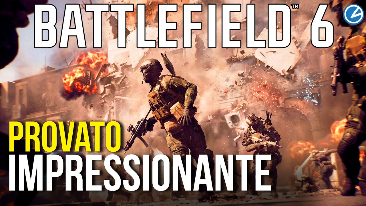 Abbiamo provato Battlefield 6 e sembra pazzesco!