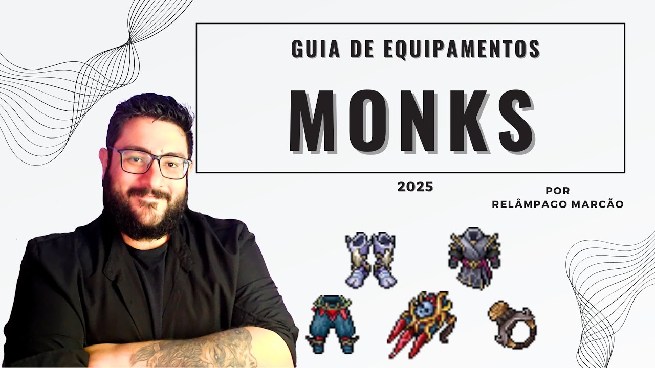 Guia DEFINITIVO de equipamentos de Monk | Tibia | 2025