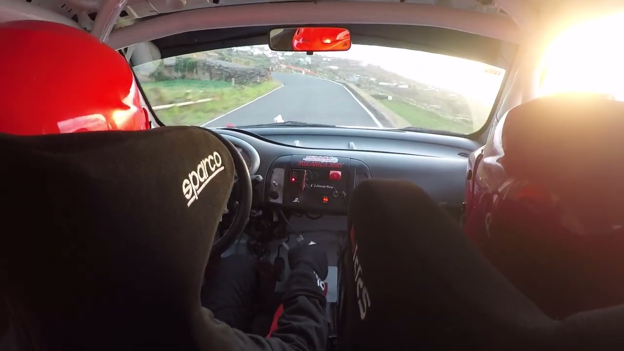 Rallye Norte 2024 TC9  San Juan de la Rambla 2 Josep Real - Pedro Jesús Perdigón Nissan Micra 160SR