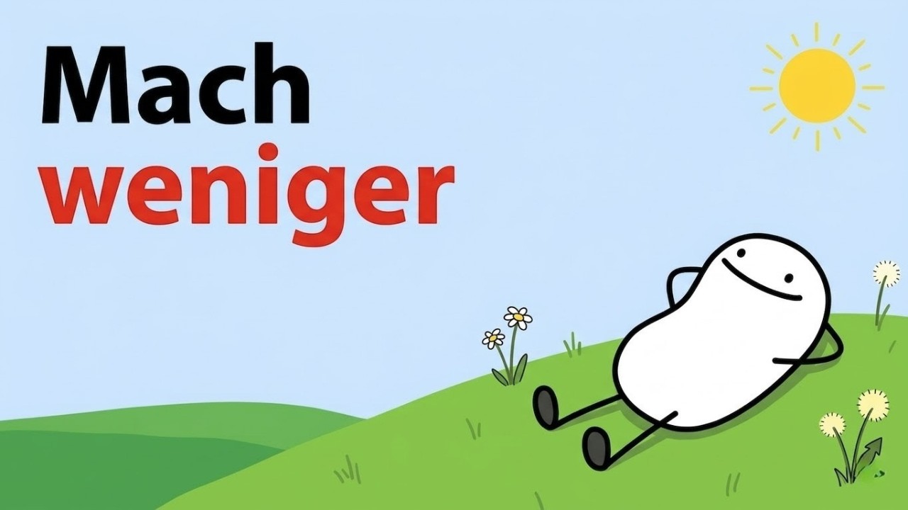 Ruh dich so gut aus, dass du gefährlich wirst