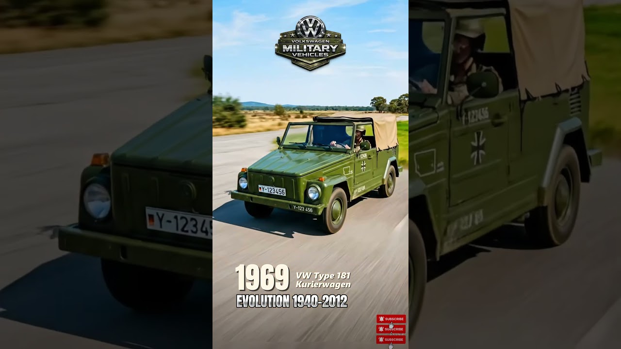 VW Military Evolution (1940-2012) | From WWII Tanks to the Amarok M! ShiftEvo