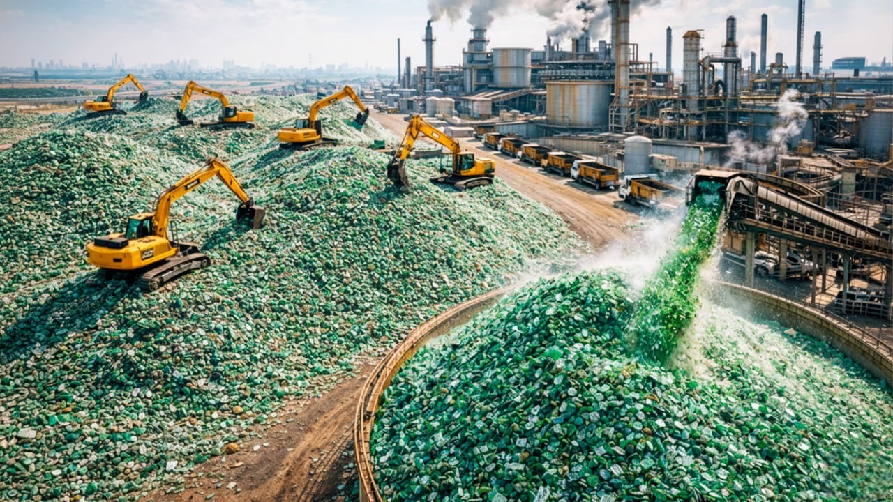 Nie uwierzysz, jak GENIALNY jest proces recyklingu szkła w Ameryce!