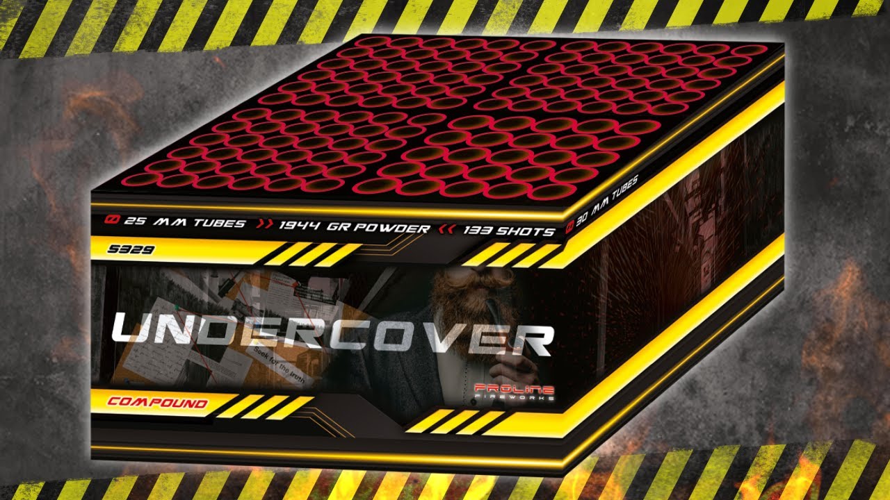 Undercover - Pro line Vuurwerk Fireworks - GBV WECO - 5329