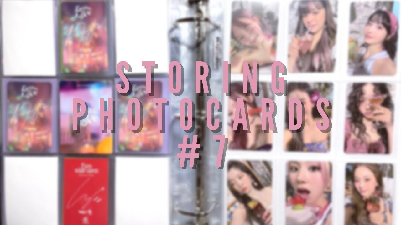 ✰ storing kpop photocards into my binders #7 ✰ seventeen, itzy, exo + more!