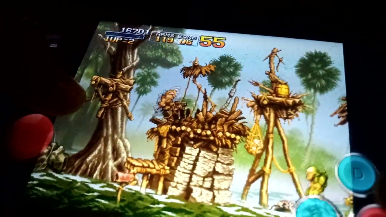 Yo jugando en metal slug capitulos1